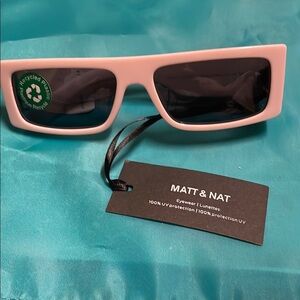 Matt & Nat Pink Sunglasses